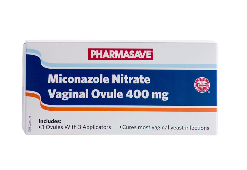 Pharmasave Miconazole 3 Day Ovules - Simpsons Pharmacy