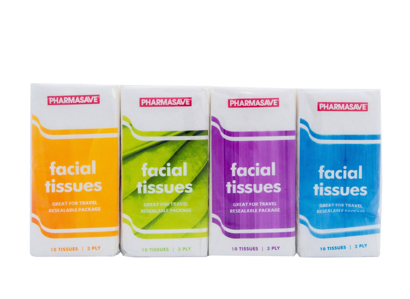 Pharmasave Facial Tissue Pocket Pack (Individual Pack) - Simpsons Pharmacy