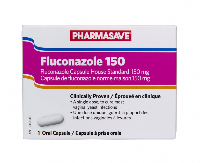 Pharmasave Fluconazole 150mg Capsule - Simpsons Pharmacy