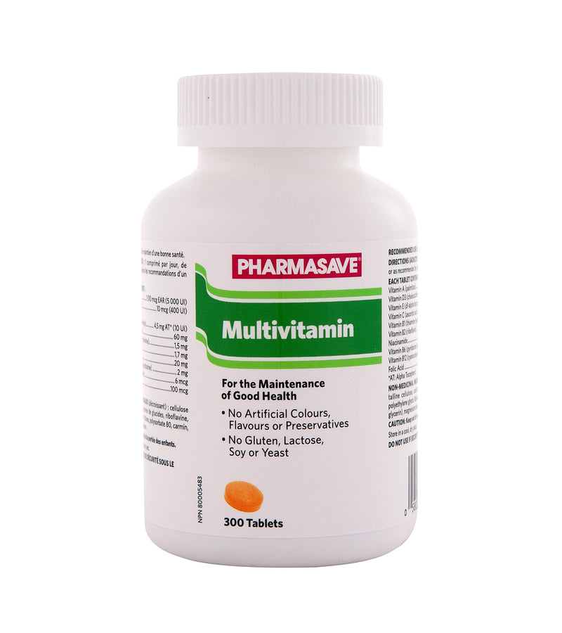 Pharmasave Multivitamin Tablets - Simpsons Pharmacy