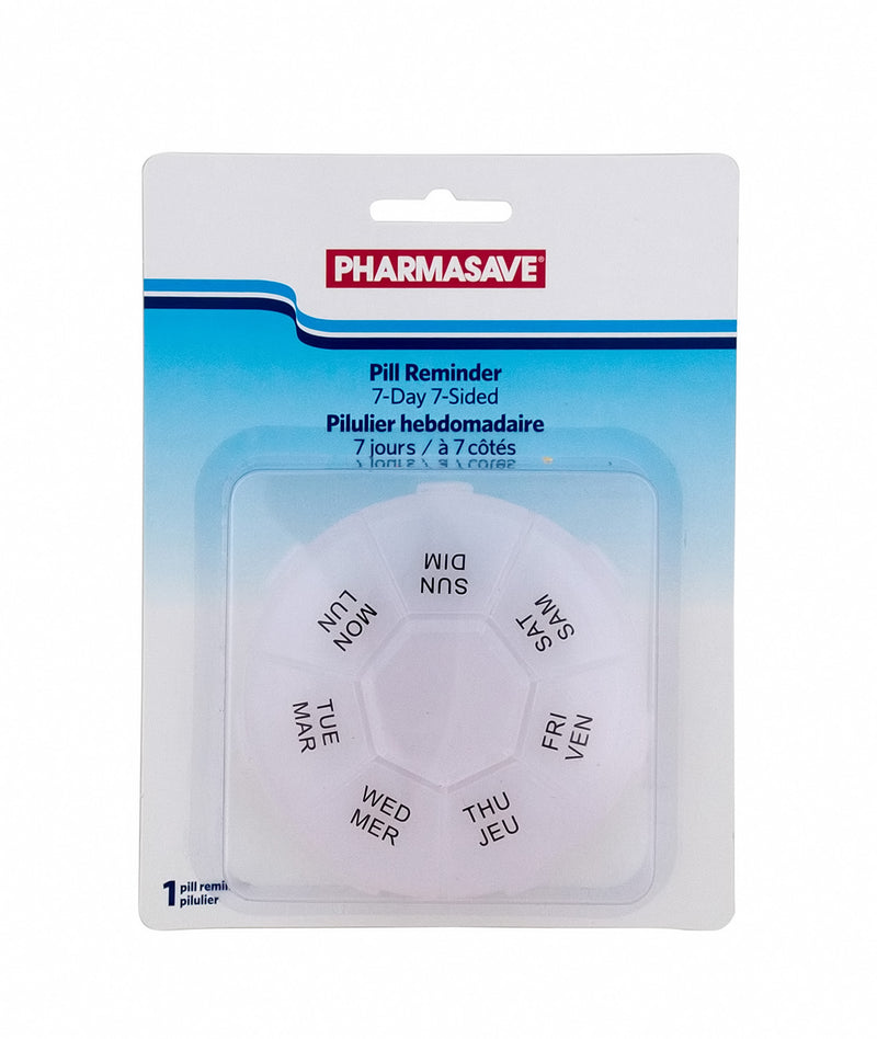 Pharmasave 7-Day 7 Sided Pill Reminder - Simpsons Pharmacy