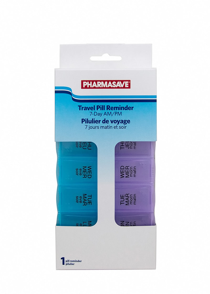 Pharmasave 7-Day AM/PM Travel Pill Reminder - Simpsons Pharmacy