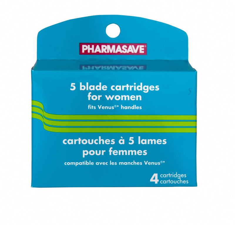 Pharmasave 5 Blade Cartridges for Women (Fits Venus Embrace!) - Simpsons Pharmacy