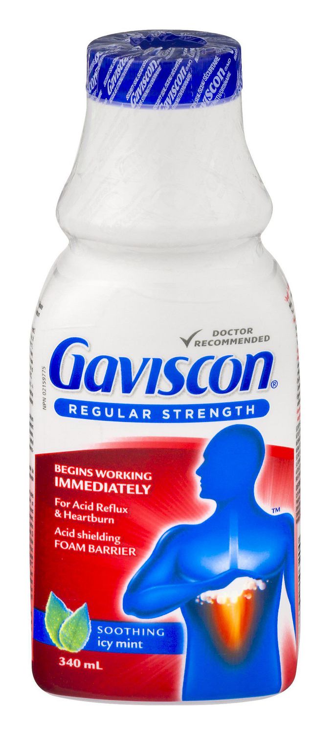 Gaviscon Regular Strength Antacid Icy Mint Flavour - 340mL | Simpsons  Pharmacy