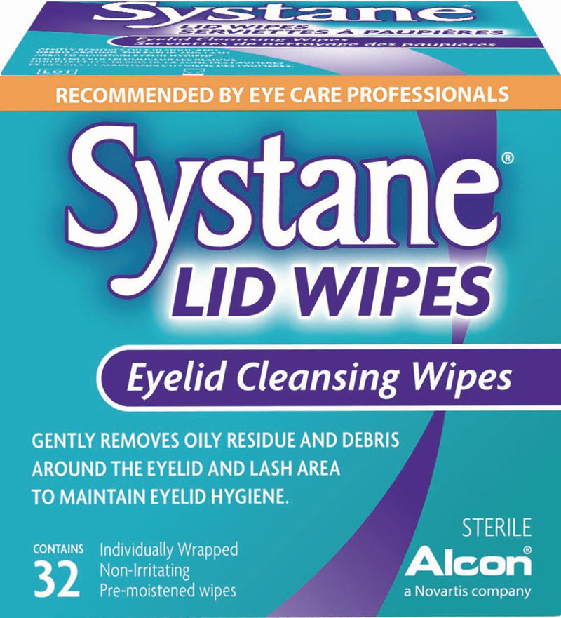 Systane Lid Wipes - 32 Individual Pre-Moistened Wipes - Simpsons Pharmacy