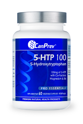CanPrev 5-HTP 100 - 60 capsules - Simpsons Pharmacy