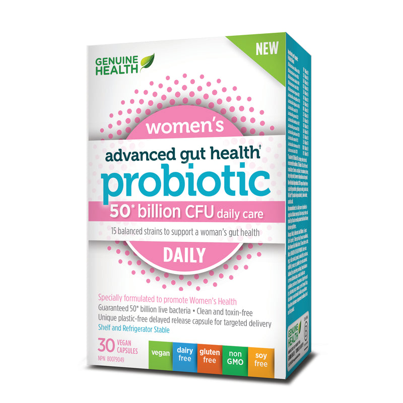 Advanced Gut Health - Probiotic Womens Daily - 30 capsules - Simpsons Pharmacy
