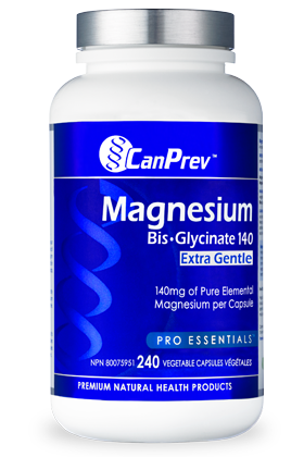 CanPrev Magnesium Bis-Glycinate 140 Extra Gentle - 240 v-caps - Simpsons Pharmacy