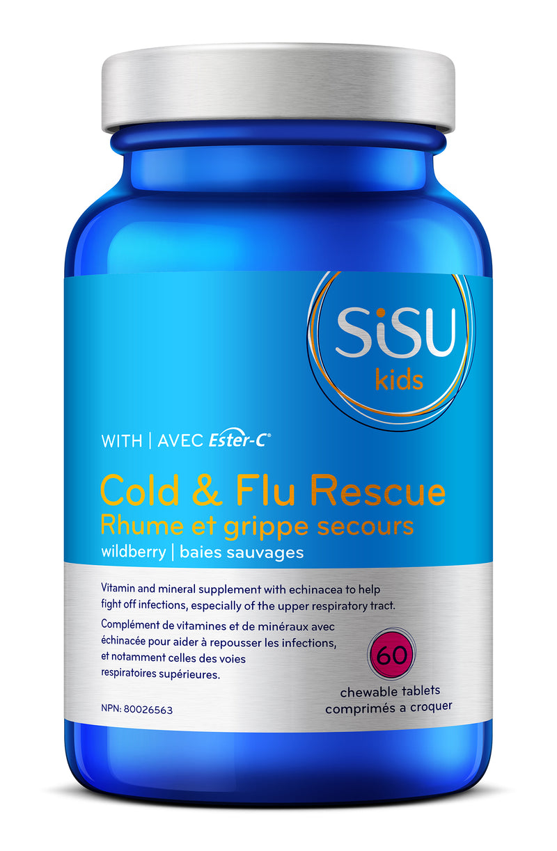 Cold & Flu Rescue Chewable, Berry SISU - Simpsons Pharmacy