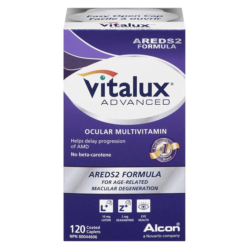 Vitalux Advanced Ocular Multivitamin - 60 Caplets - Simpsons Pharmacy