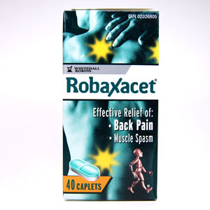 Robaxacet Pain Reliever and Muscle Relaxant Caplets - CTC Health