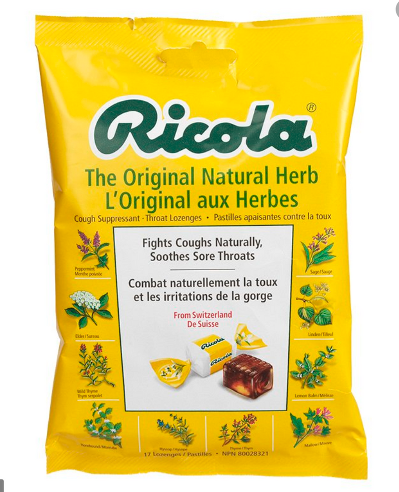 Ricola Cough Drops, Original Natural Herb - Simpsons Pharmacy
