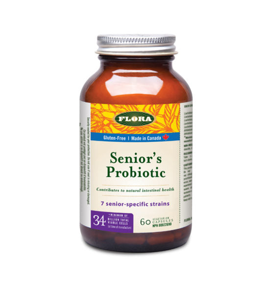 Flora Senior's Probiotic 60 capsules - Simpsons Pharmacy