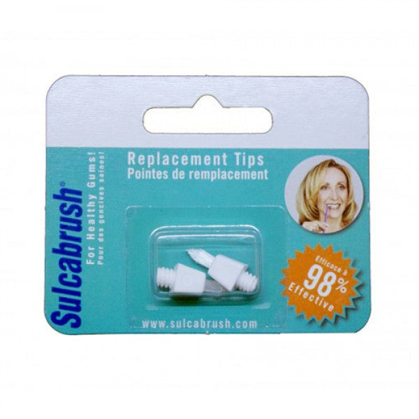 Sulcabrush Replacement Tips 2p - Simpsons Pharmacy