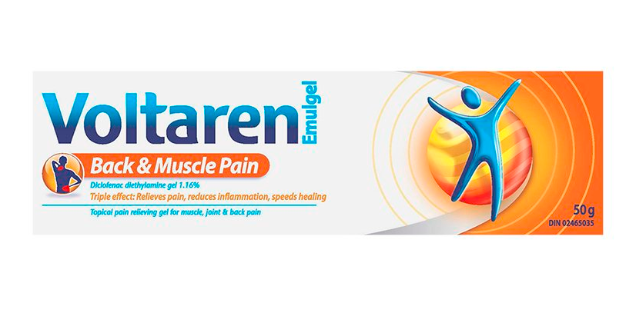 Voltaren Emulgel Back & Muscle Pain Relief Gel - 150g - Simpsons Pharmacy