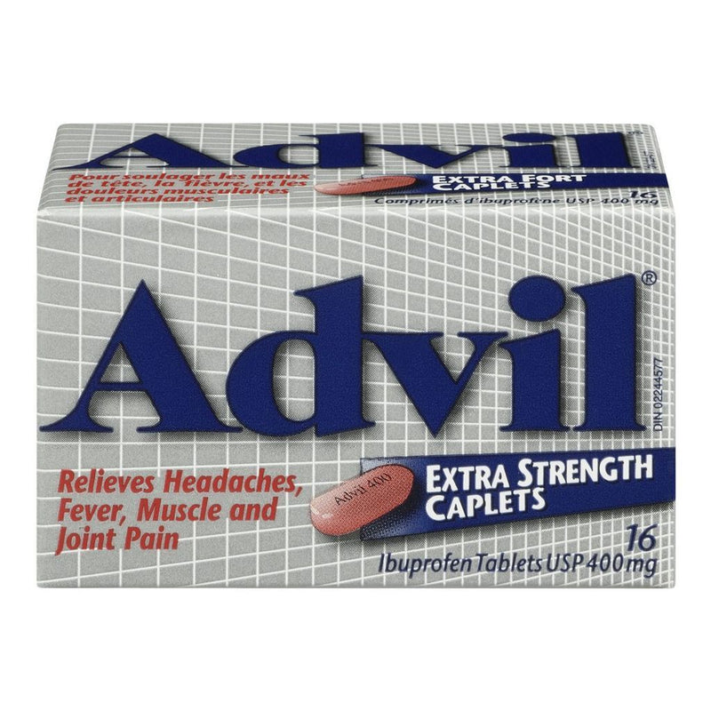 Advil Extra Strength Ibuprofen 400mg - 16 Tablets - Simpsons Pharmacy