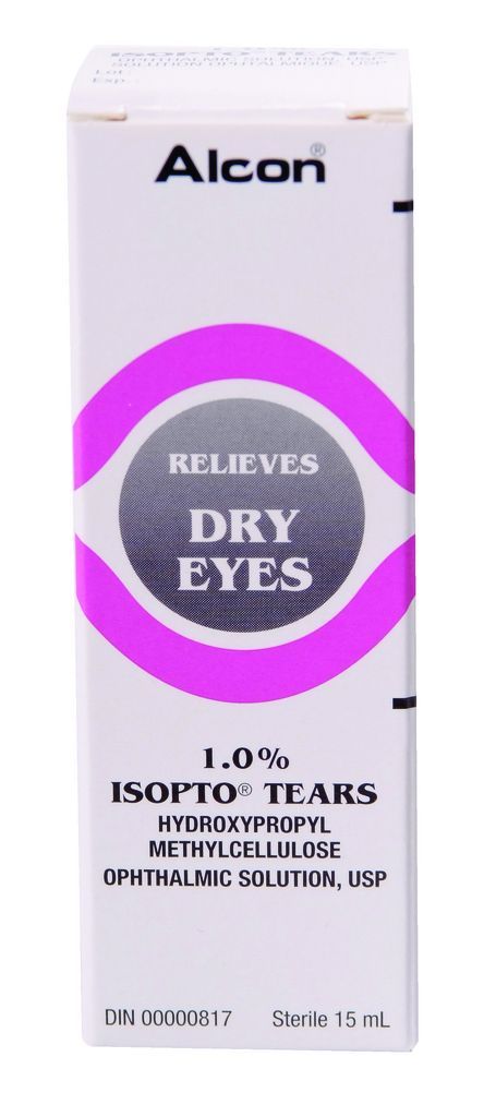Alcon Isopto 1% Solution for Dry Eyes - 15mL - Simpsons Pharmacy