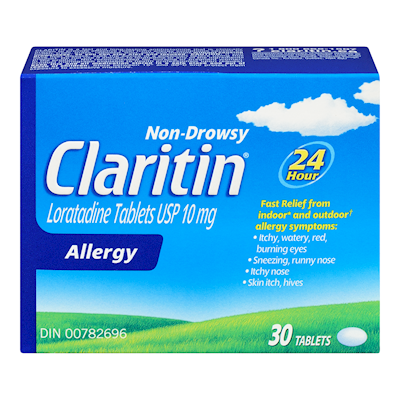 Claritin Non-Drowsy 10mg Allergy Relief - 30 Tablets - Simpsons Pharmacy