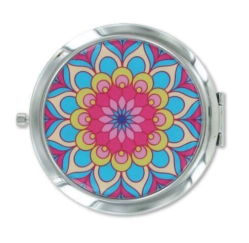 Oh So Pretty! Compact Mirror - Pink & Blue - Simpsons Pharmacy