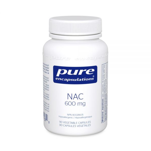 NAC (N-ACETYL-L-CYSTEINE) 600MG, Pure Encapsulations - Simpsons Pharmacy