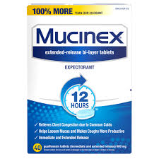 Mucinex Chest Congestion - 40 Tablets - Simpsons Pharmacy