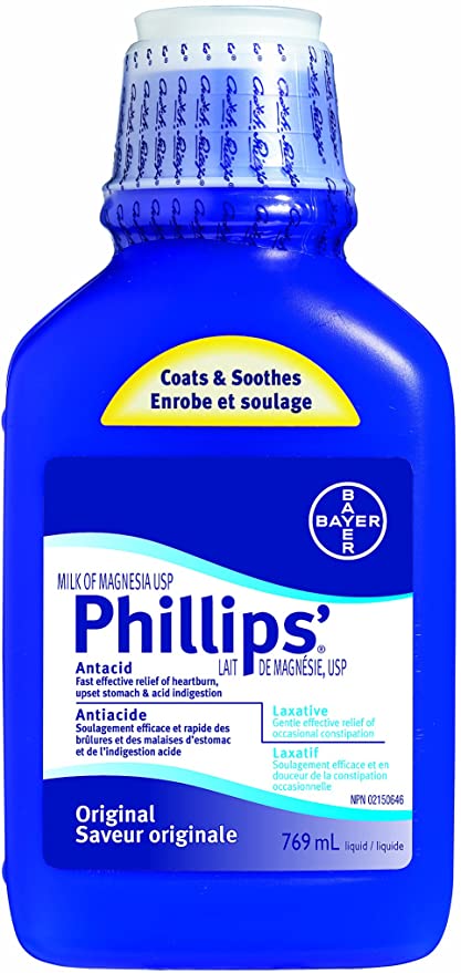 Phillips' Milk of Magnesia Original - 769mL - Simpsons Pharmacy