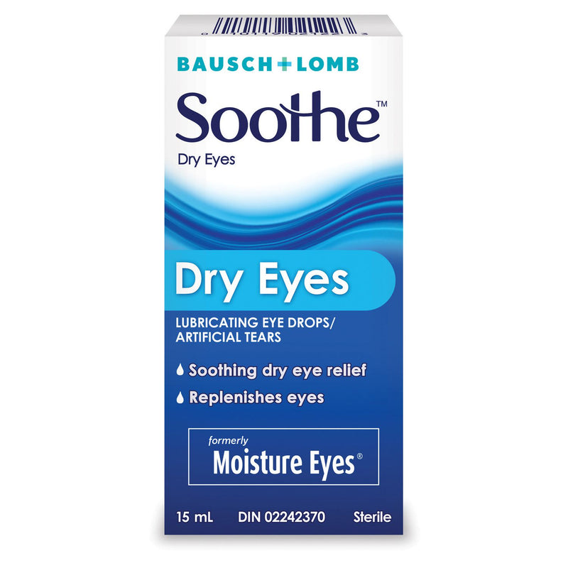 Bausch+Lomb Soothe Dry Eyes Lubricating Eye Drops - 15mL - Simpsons Pharmacy