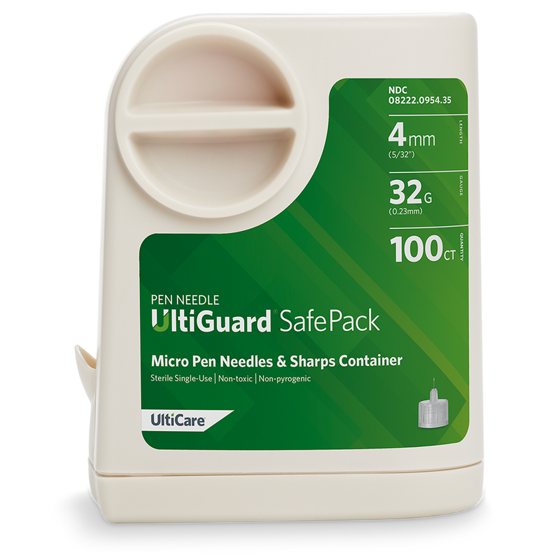 Ultiguard Safe Pack Pen Needles & Sharps Container - Simpsons Pharmacy