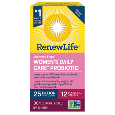 Renew Life Ultimate Flora Women's Daily Care Probiotic 25B 30's - Simpsons Pharmacy