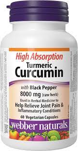 Turmeric Curcumin with Black Pepper High Absorption 8000mg (raw herb) - Simpsons Pharmacy