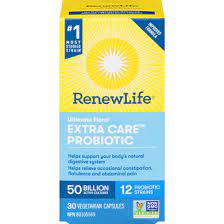 Renew Life Ultimate Flora Extra Care Probiotic 50B 30's - Simpsons Pharmacy