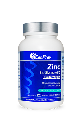 Canprev Zinc Bis-Glycinate 50 Ultra Strength 120 capsules - Simpsons Pharmacy