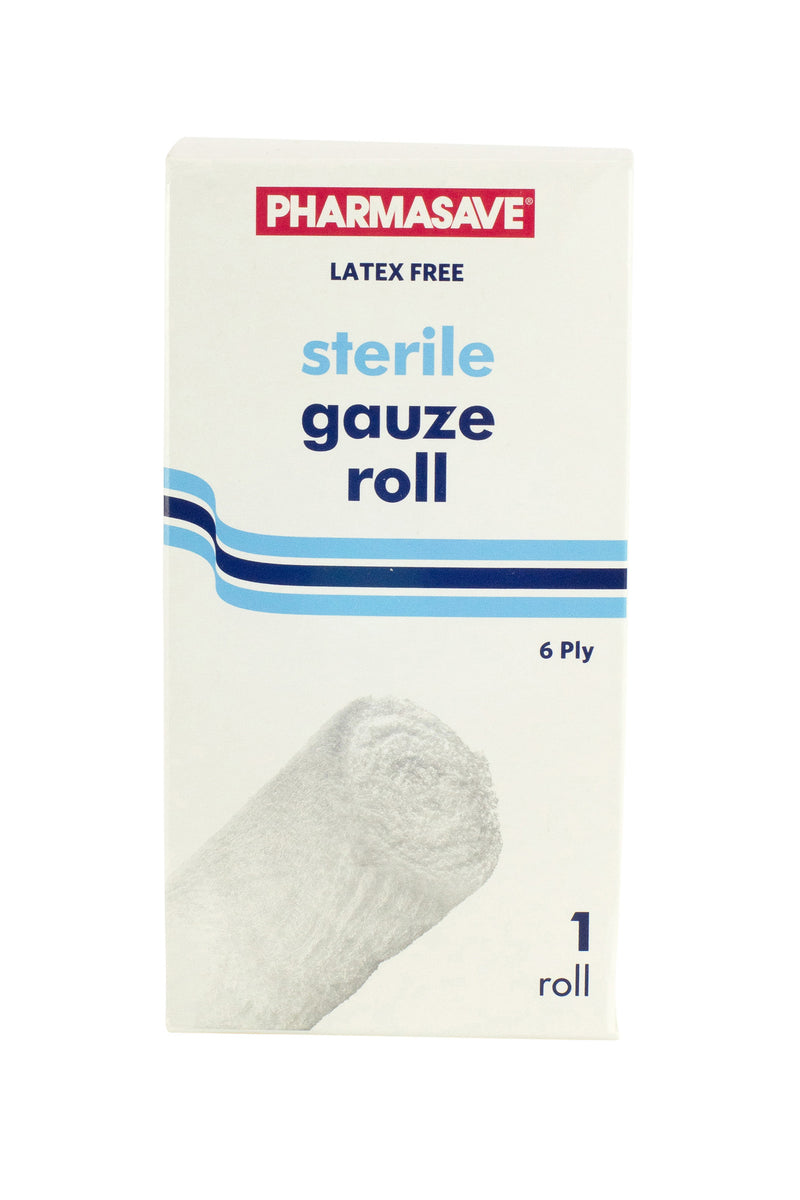 Pharmasave Sterile Gauze Roll 6 Ply 4.5"x 4.1 yd - Simpsons Pharmacy