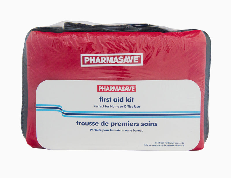 Pharmasave First Aid Kit Red Pouch - Simpsons Pharmacy