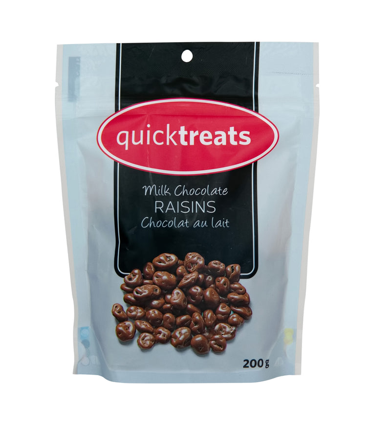 Quicktreats Milk Chocolate Raisins - Simpsons Pharmacy