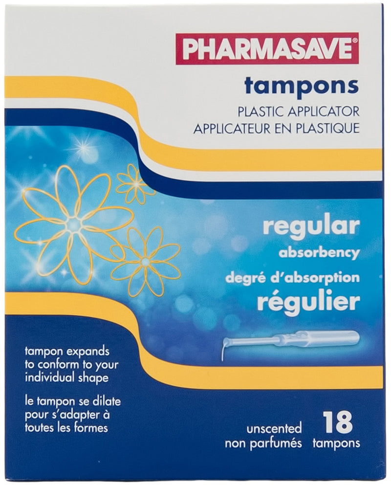 Pharmasave Tampons - Super Absorbency (Plastic Applicator) - Simpsons Pharmacy