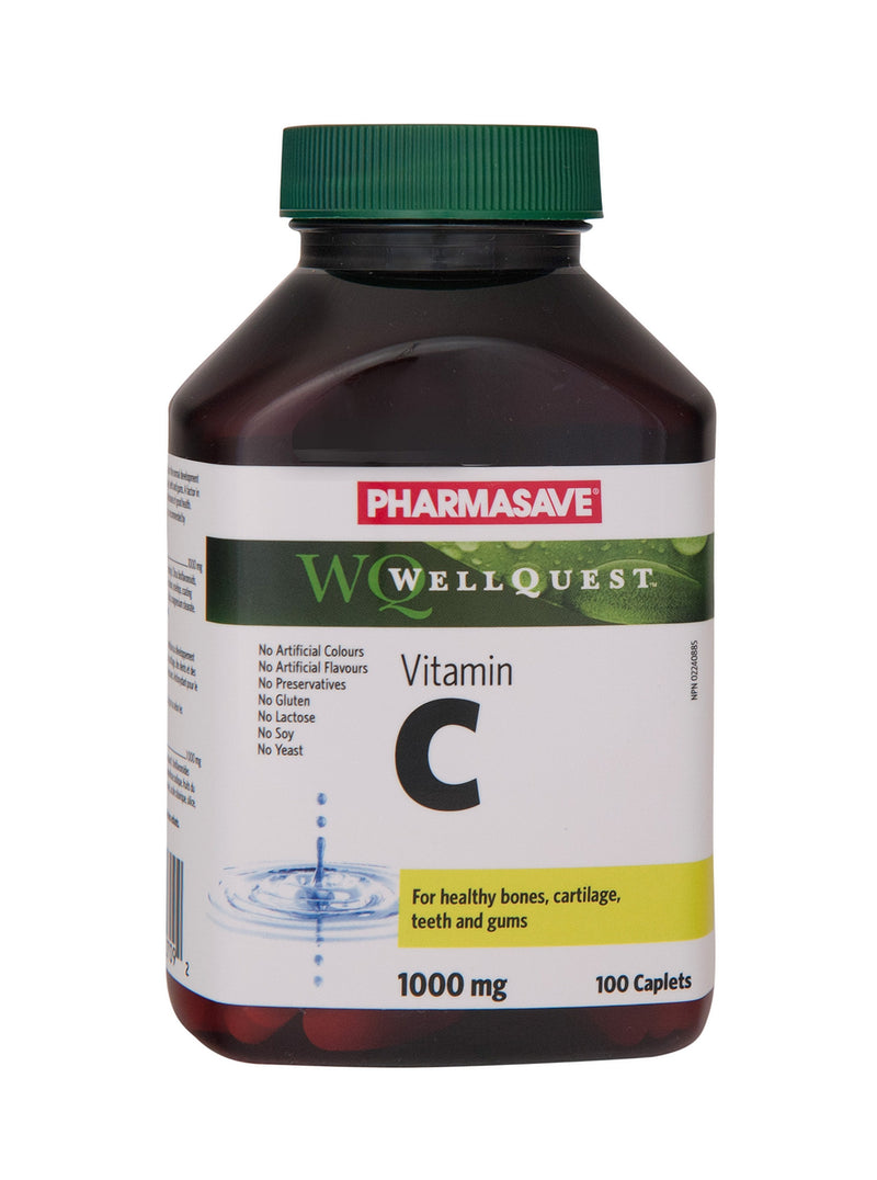 Pharmasave WellQuest Vitamin C 1000mg Caplets - Simpsons Pharmacy