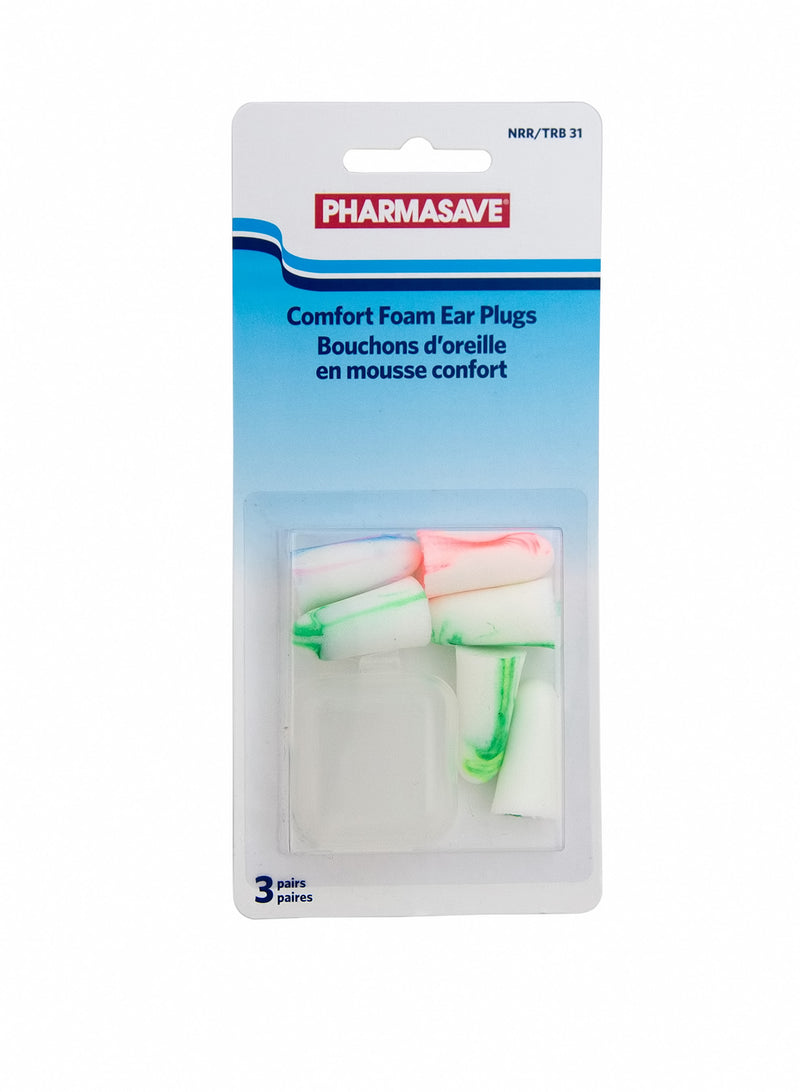 Pharmasave Comfort Foam Ear Plugs (Multi-Coloured) - Simpsons Pharmacy
