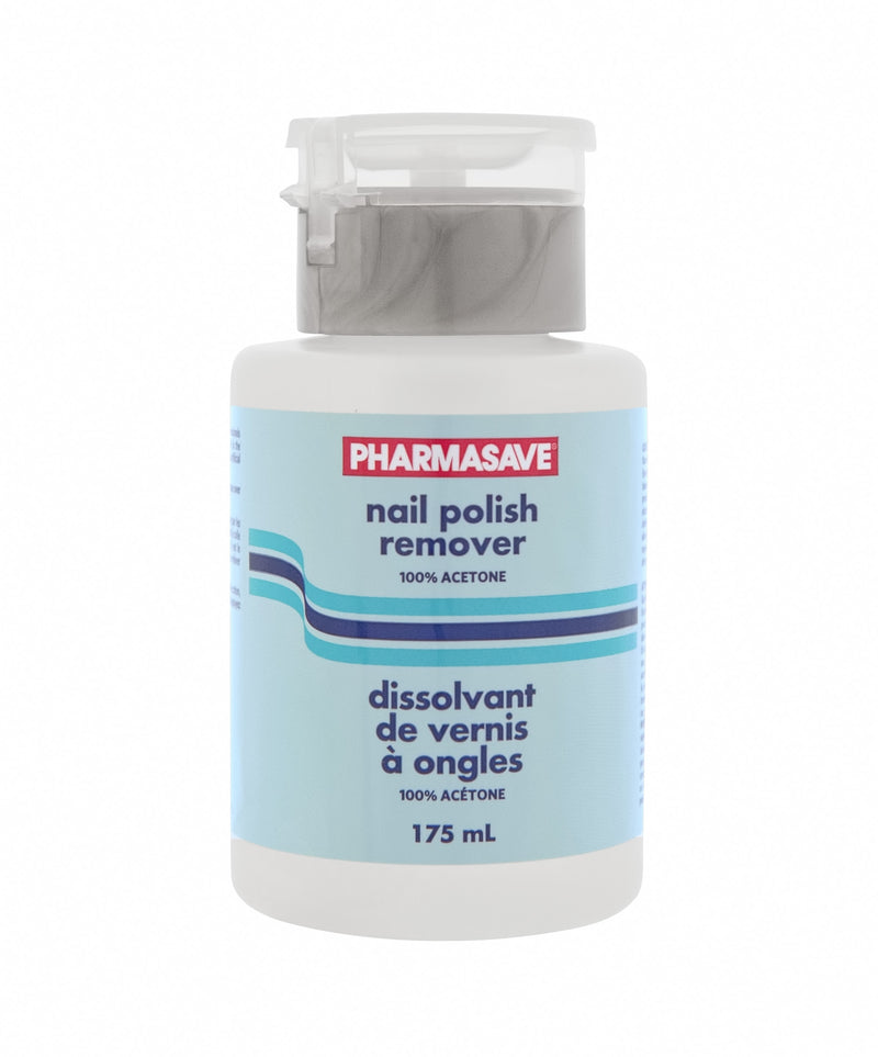 Pharmasave Nail Polish Remover Pump - 100% Acetone - Simpsons Pharmacy