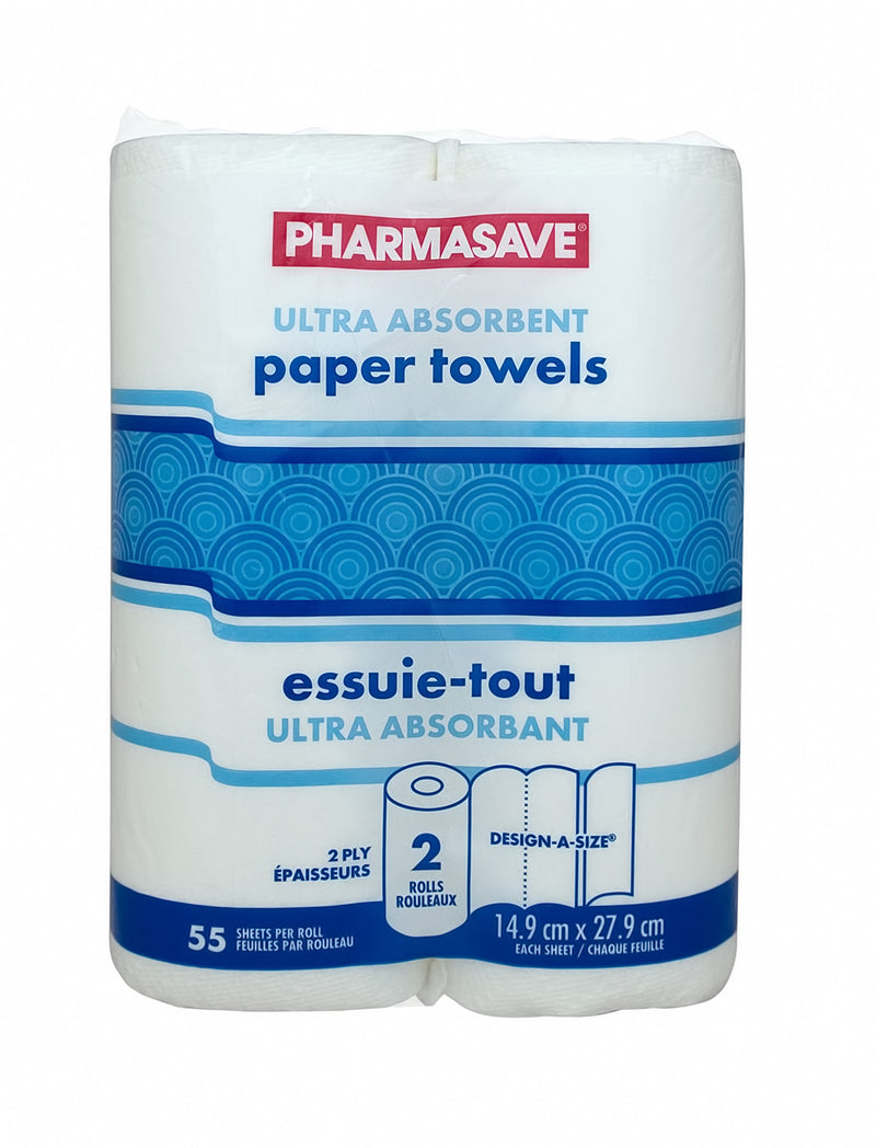 Pharmasave Paper Towels 55 Sheets - Simpsons Pharmacy