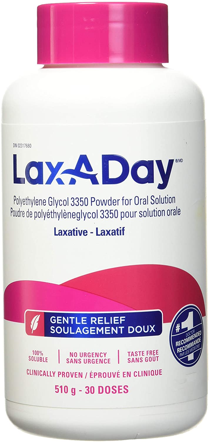 Lax-A-Day Laxative Powder - 30 Doses (510g) - Simpsons Pharmacy