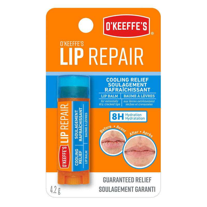 O'Keeffe's Lip Repair Cooling Relief Lip Balm 4.2g - Simpsons Pharmacy