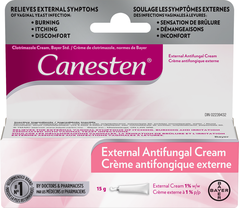 Canesten External Antifungal Cream 15g - Simpsons Pharmacy