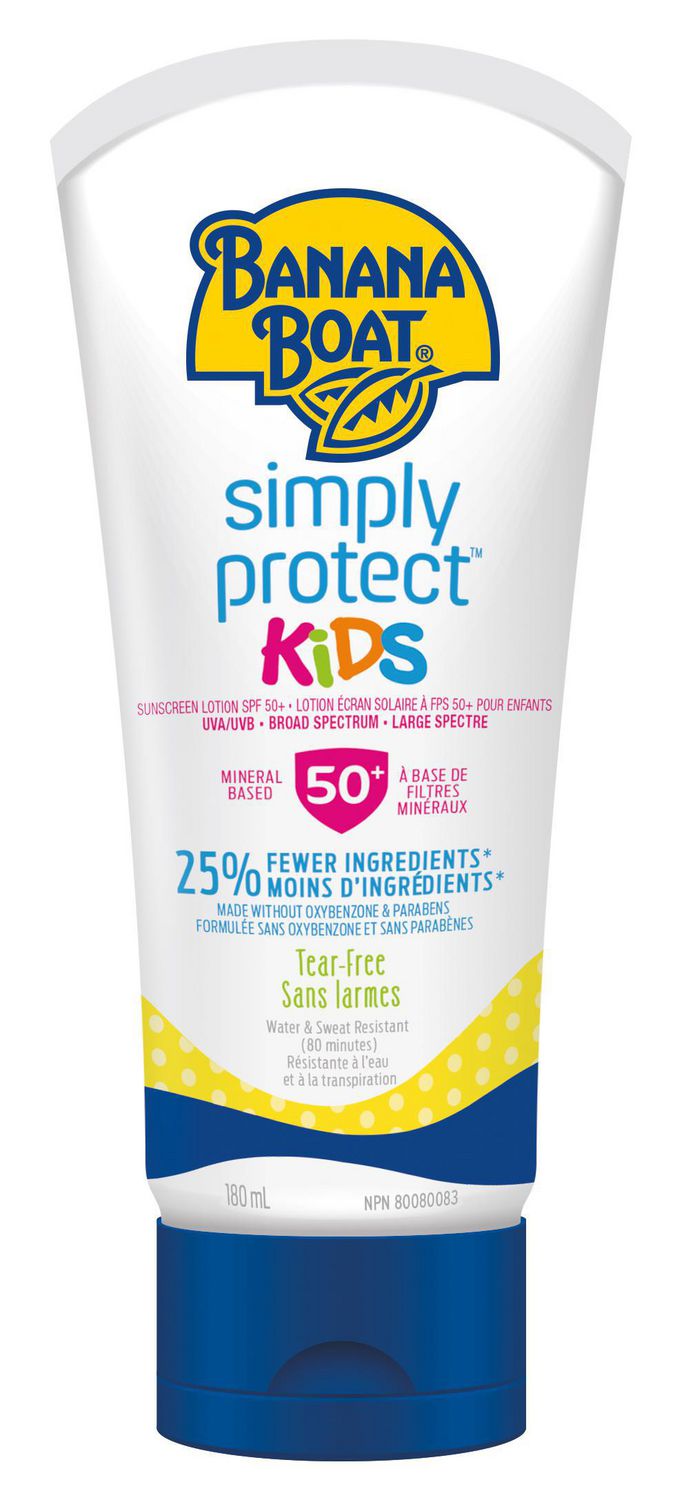 BANANA BOAT Simply Protect Kids SPF 50 - 180ml - Simpsons Pharmacy