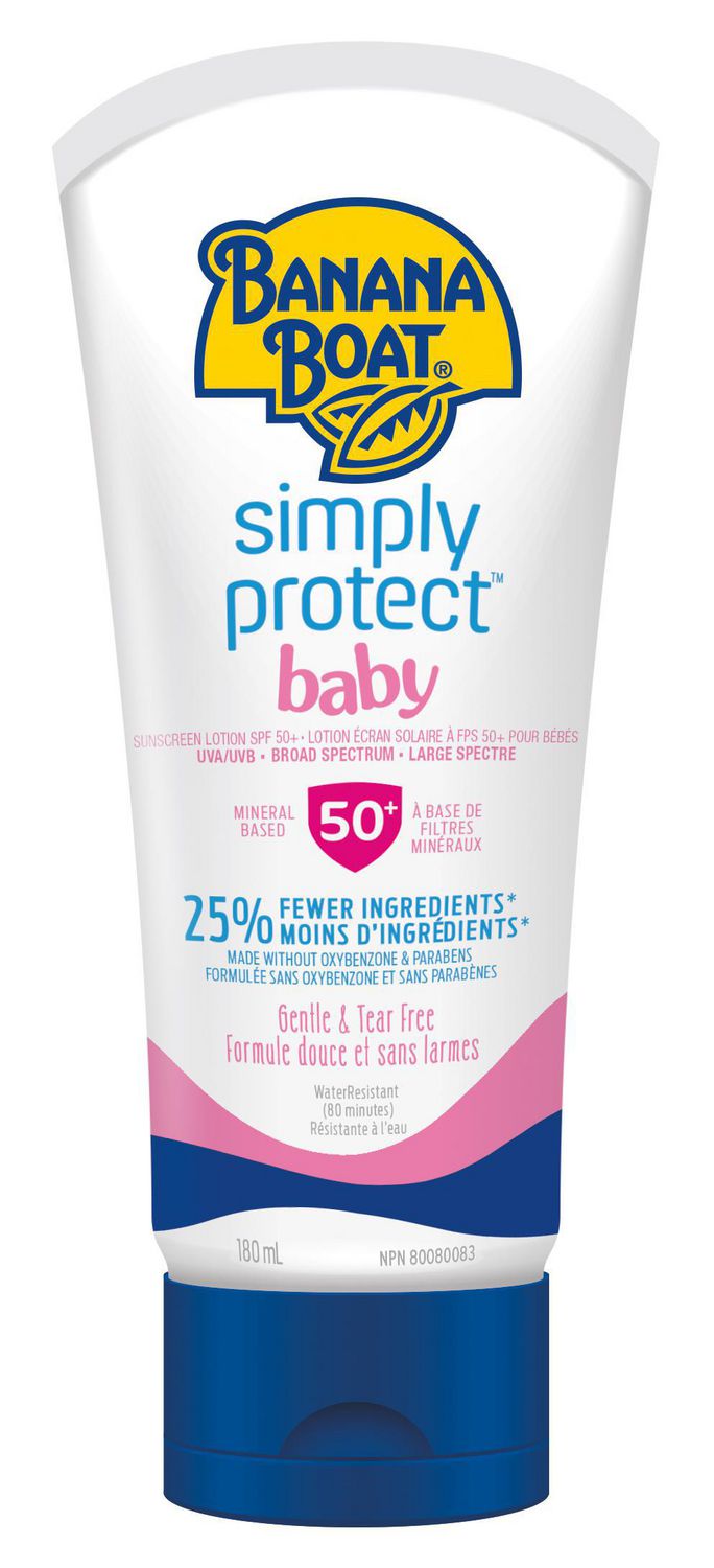 BANANA BOAT Simply Protect Baby SPF 50 - 180ml - Simpsons Pharmacy