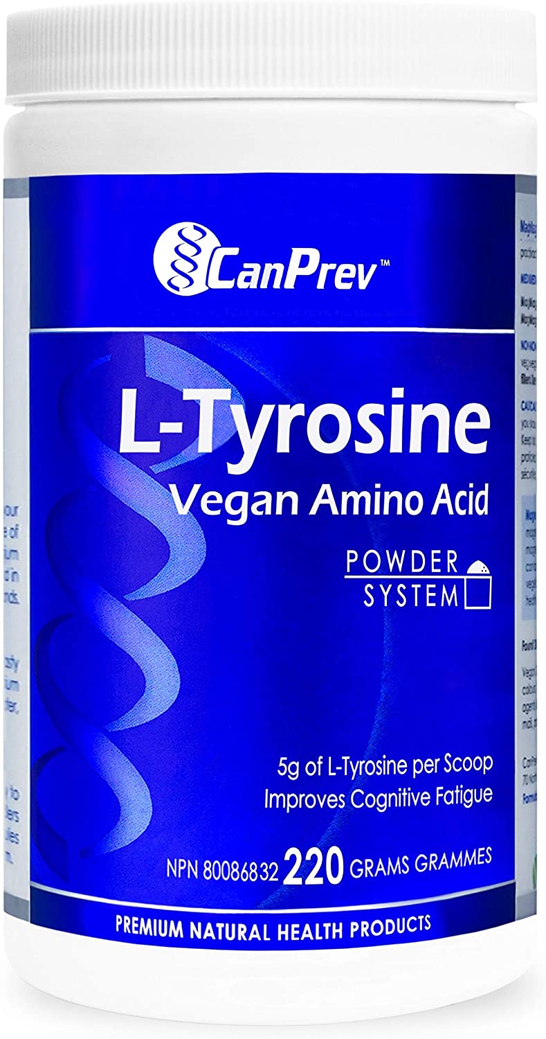 CanPrev L-Tyrosine Vegan Amino Acid 220g - Simpsons Pharmacy