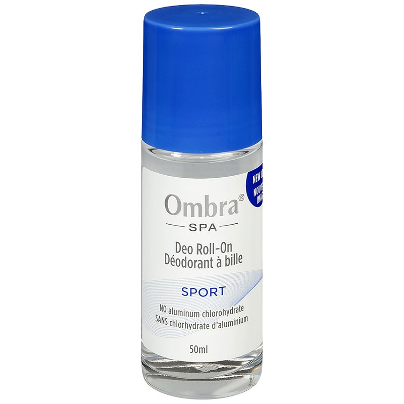Ombra Spa Deo Roll-On Sport - 50ml - Simpsons Pharmacy