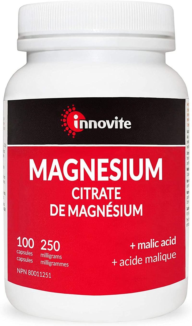 Innovite Magnesium Citrate 250mg 100 capsules - Simpsons Pharmacy