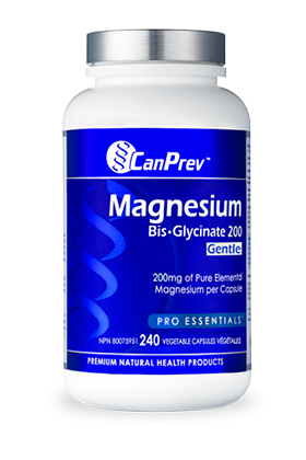 CanPrev Magnesium Bis-Glycinate 200mg Gentle - 240 v-caps - Simpsons Pharmacy