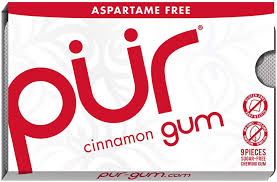 PUR Cinnamon Gum 9 pieces - Simpsons Pharmacy